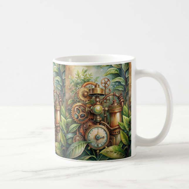 Steampunk Garden Coffee Mugg (Höger)