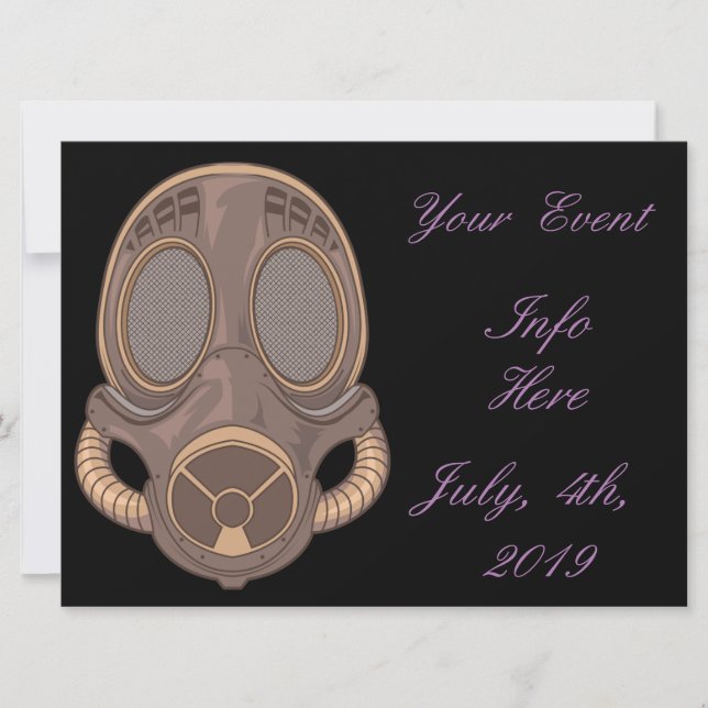 Steampunk Gas Mask Thunder_Cove (Framsida)