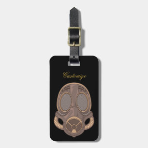 Steampunk Gas Mask Thunder_Cove Bagagebricka