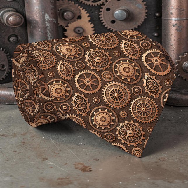 Steampunk Gears Custom Necktie Tie Slips (Skapare uppladdad)