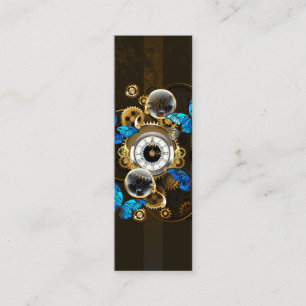 Steampunk Gears och Blue Butterflies