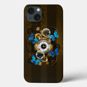 Steampunk Gears och Blue Butterflies
