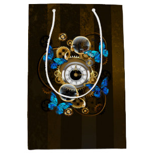 Steampunk Gears och Blue Butterflies