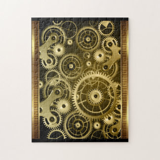 Steampunk Gears Puzzle Pussel
