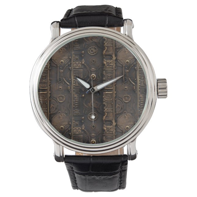 Steampunk Gears Watch Armbandsur (Framsida)