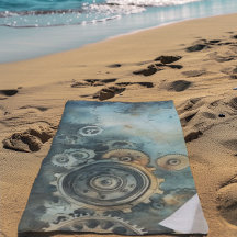 Steampunk Gears Watercolor - Clock Work