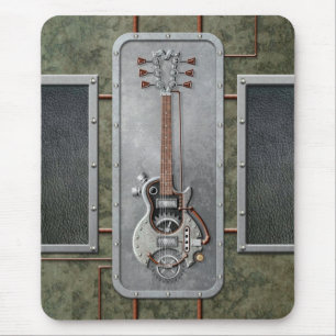 Steampunk gitarr musmatta