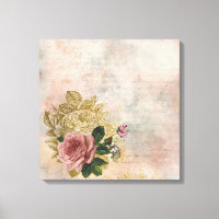 Steampunk Glam | Rosa och Guld Ro Rustic Blommigt