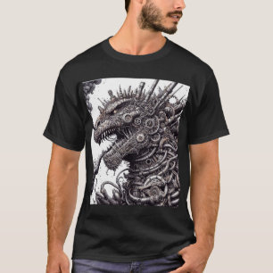Steampunk Godzilla T Shirt
