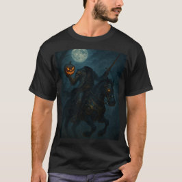 Steampunk Gotisk Skräck Huvudlös Ryttare T Shirt
