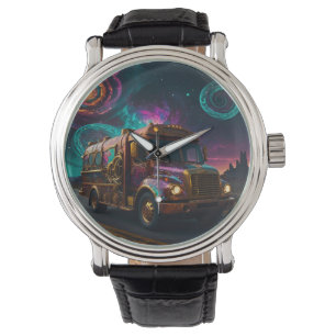 Steampunk Gravity Engine Buss Armbandsur
