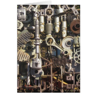 Steampunk Hälsningskort