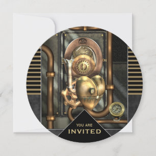 Steampunk Händelse i Tillfälle Inbjudningar