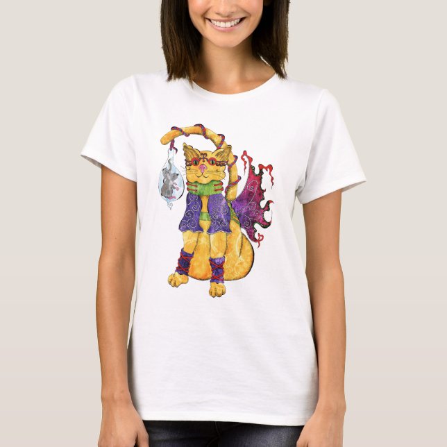 Steampunk Hansel kattutslagsplats Tee (Framsida)