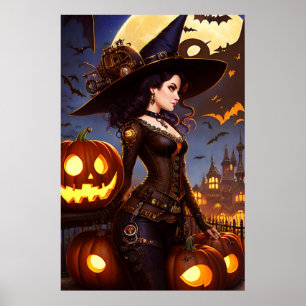 Steampunk Häxa 3 Poster