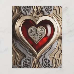 Steampunk Heart – Invecklad mekanisk kärlek