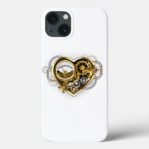 Steampunk Heart med en Manometer
