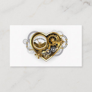 Steampunk Heart med en Manometer
