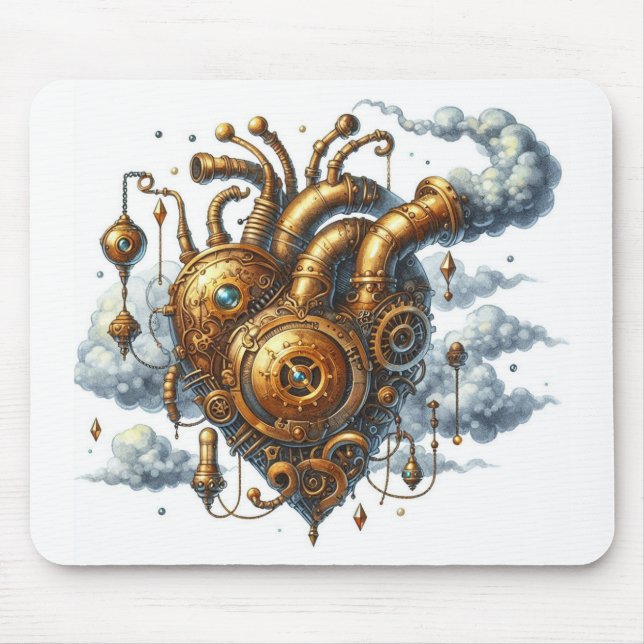 Steampunk Heart Musmatta (Framsidan)