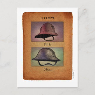Steampunk Helms Vykort