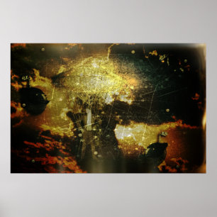 Steampunk Himlar Poster