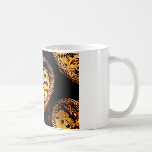 steampunk hjärta kaffemugg (Höger)