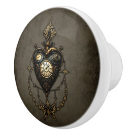 Steampunk-hjärta Knopp