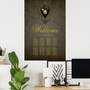 Steampunk-hjärta, poster