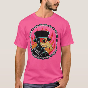Steampunk Horror Vintage Tarot Pestilence Plague D T Shirt