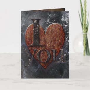 Steampunk I Kärlek You Valentine Helgkort