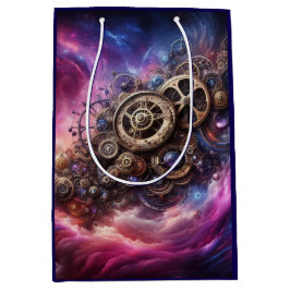 Steampunk Industrial Clockwork Lila and Rosa