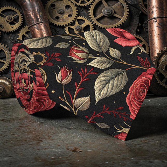 Steampunk Industrial Custom Necktie Tie Slips (Skapare uppladdad)