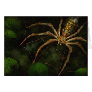 Steampunk - Insekt - Arachnia Automata Hälsningskort