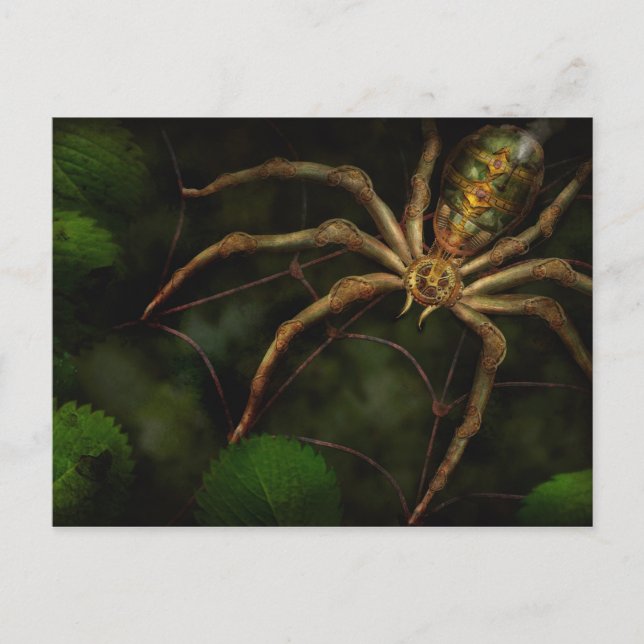 Steampunk - Insekt - Arachnia Automaton Vykort (Framsida)