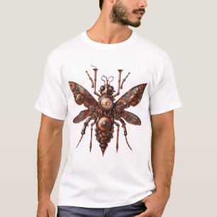 Steampunk Insekter design T-Shirt