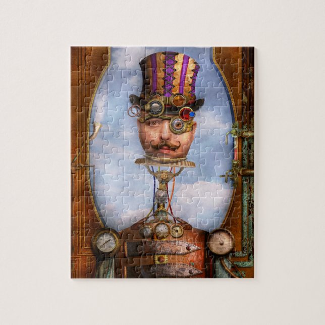 Steampunk - integrerad pussel (Vertikal)