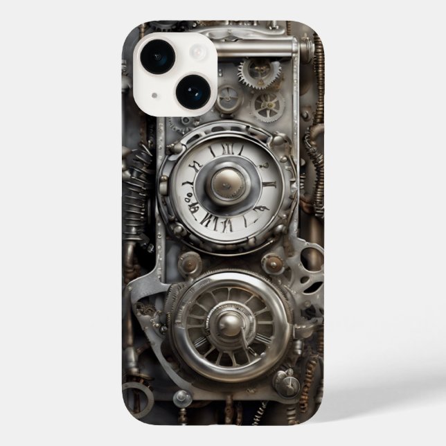 Steampunk iphone case (Baksida)