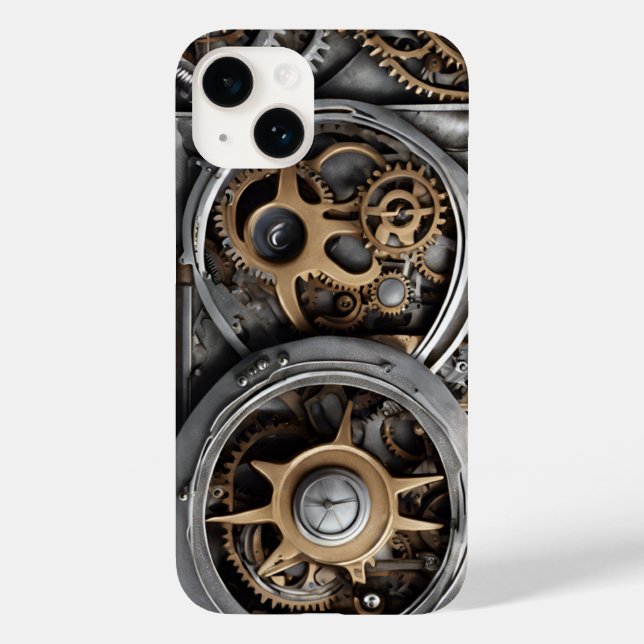 Steampunk iphone case (Baksida)