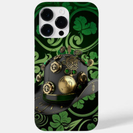 STEAMPUNK IRISH GRÖNT & BLACK LEPRECHAUN HAT
