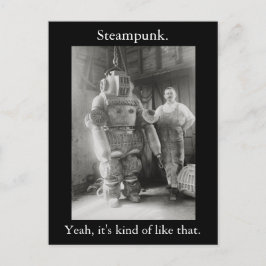Steampunk. Ja, så är det. v2 Vykort
