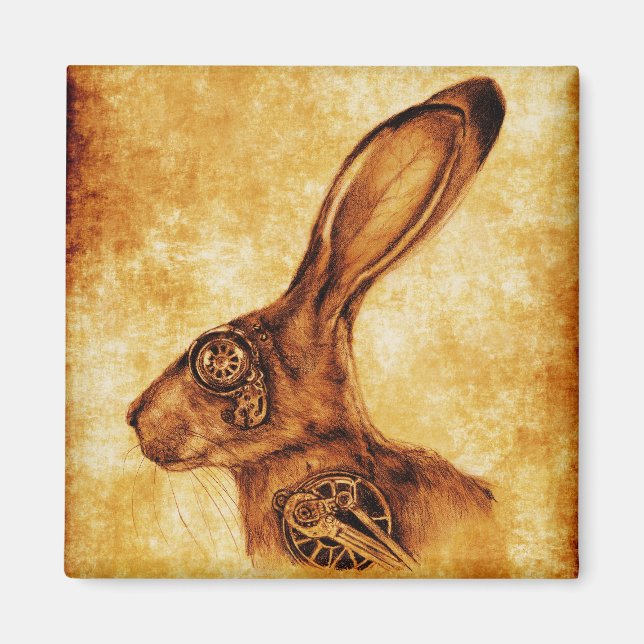 STEAMPUNK JACK MAGNET (Framsidan)