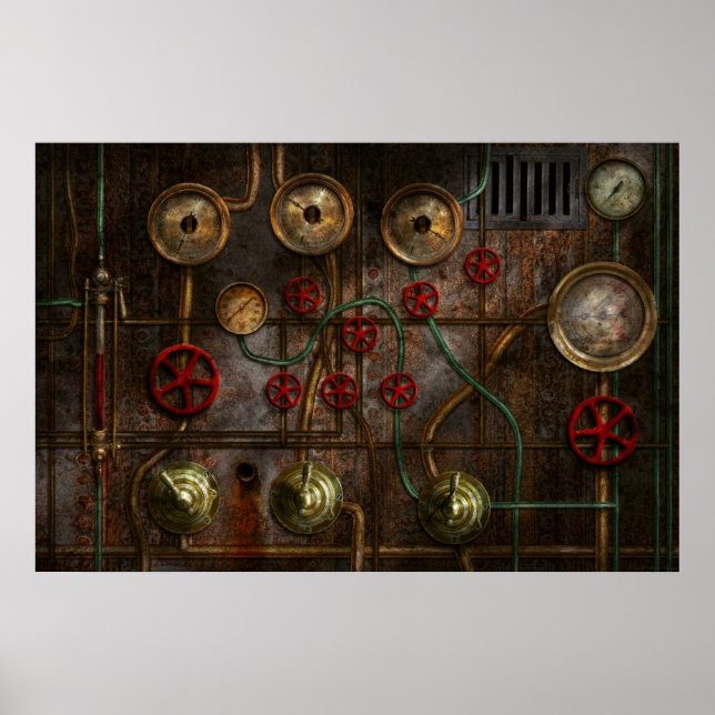 Steampunk - Jobbjitters Poster (Framsidan)