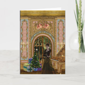 Steampunk jul helgkort