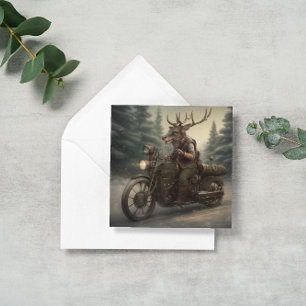 Steampunk jul julkort