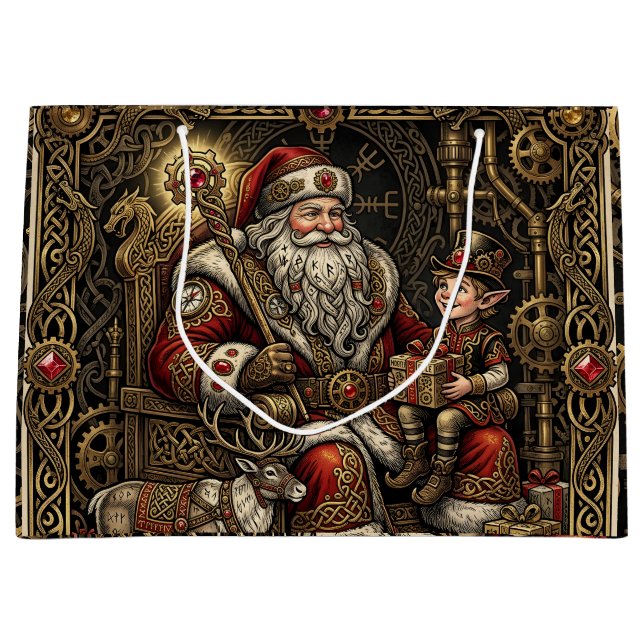 Steampunk Jultomtes verkstad  (Framsidan)