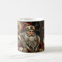 Steampunk Jultomtes verkstad  Kaffemugg