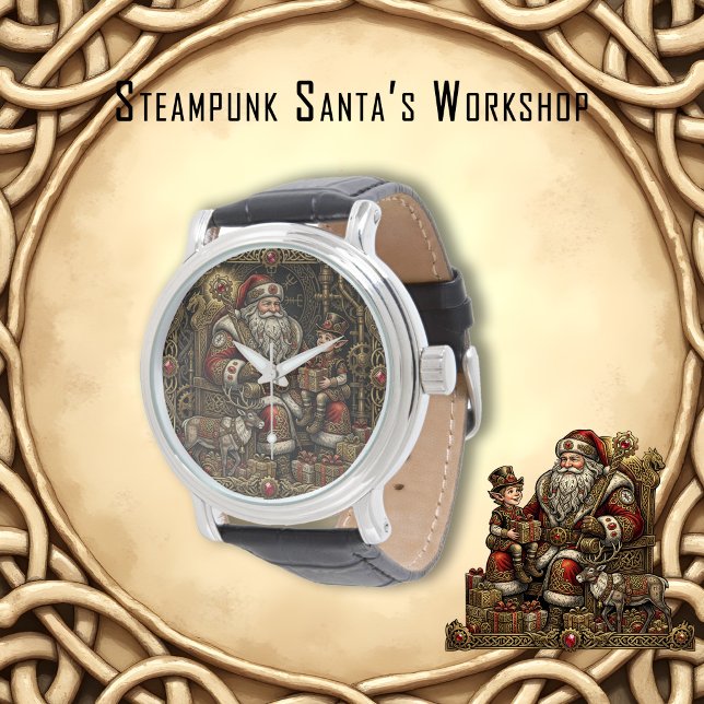 Steampunk Julverkstad  Armbandsur (Skapare uppladdad)