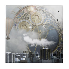 Steampunk Kakelplatta