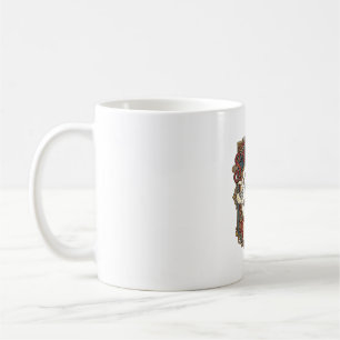 Steampunk Katt Katt Steampunk Vintage Kaffemugg