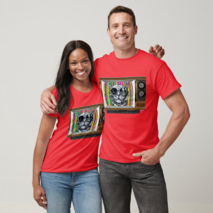 Steampunk Kattunge TV Time: Retro Coola möter Quir T Shirt